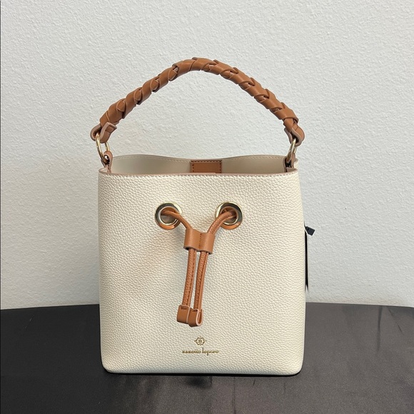 Nanette Lepore | Vanilla Hazelnut Elianna Bucket Bag - Picture 1 of 9